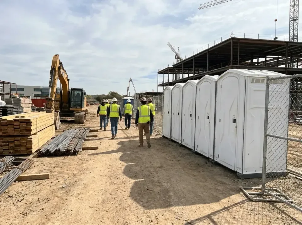 Porta Potty — Construction Site Porta Potty — Construction Site